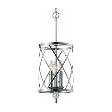 Canarm Vanessa, Ich172B03Ch10, 3 Lt Chandelier, Crystal Accent, 60W Type C, 9 ICH172B03CH10